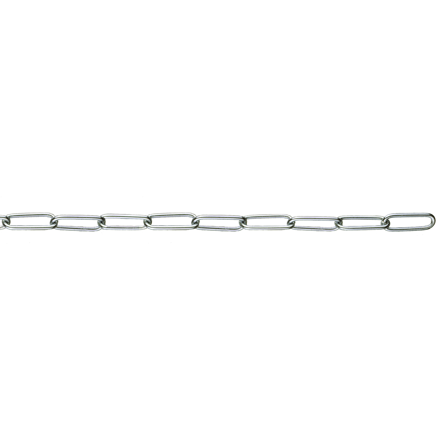 Catena tipo C Ã˜ 2 mm. in acciaio zincato 60 mt.