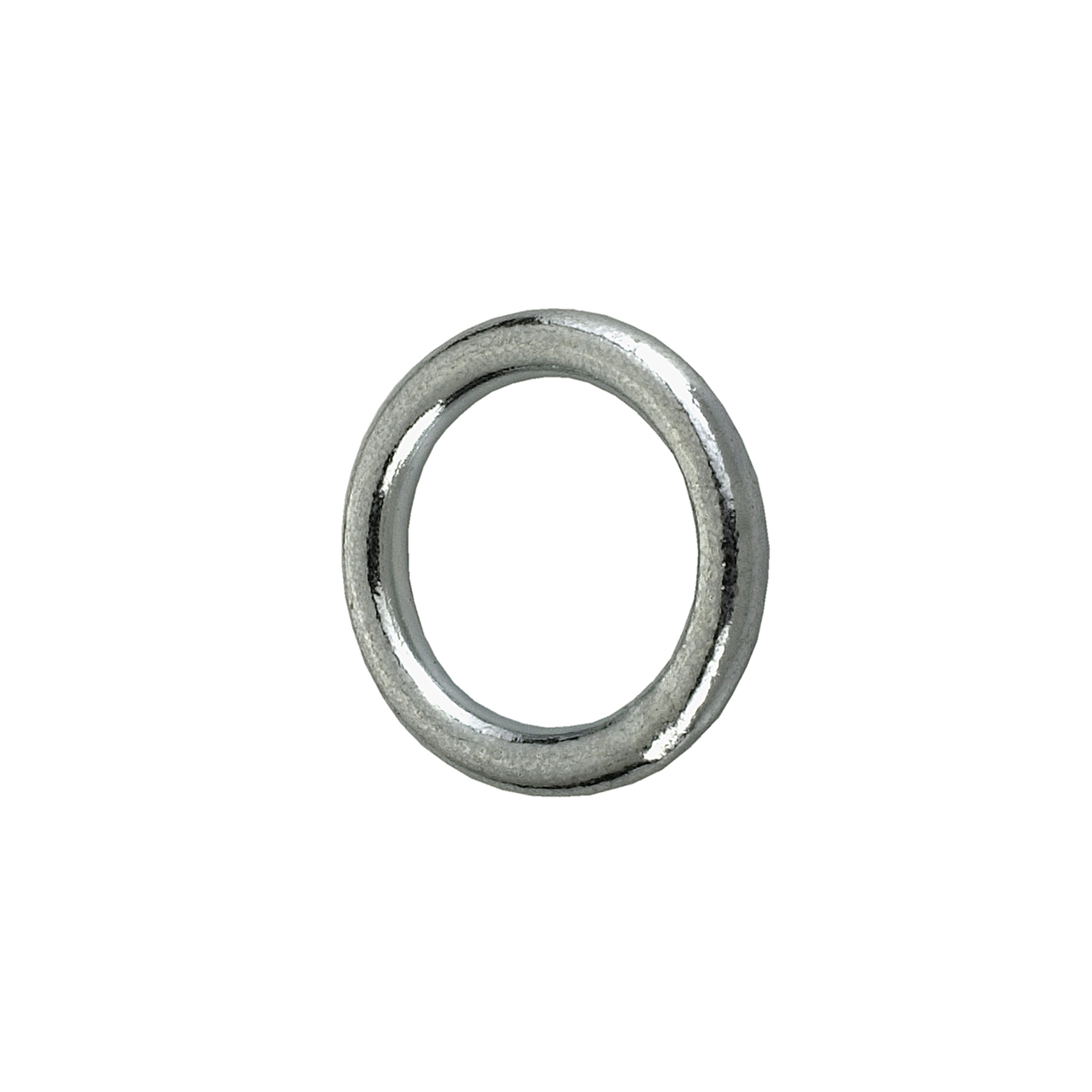 Image of Anello tondo saldato Ã˜ 3 x 20 mm. in acciaio zincato - 12 pz.