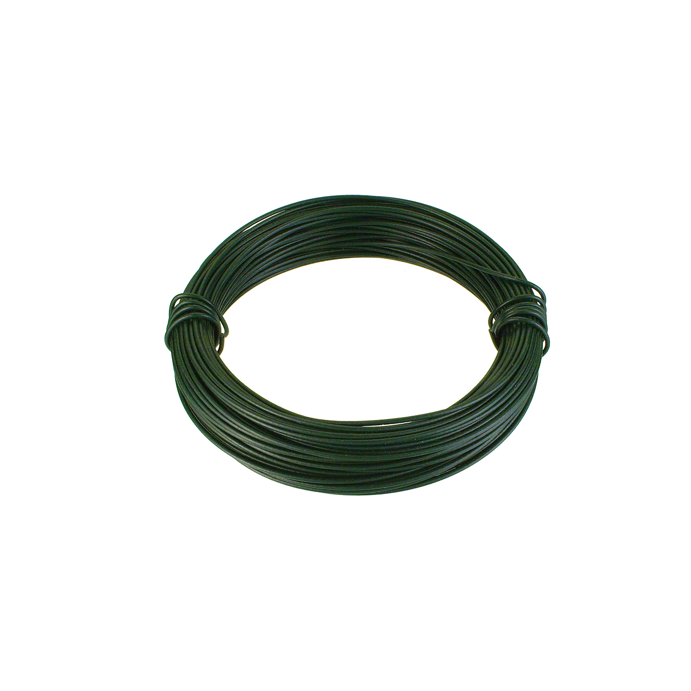 Filo di ferro zincato rivestito PVC verde Ã˜ 3,0 mm. 100 mt.
