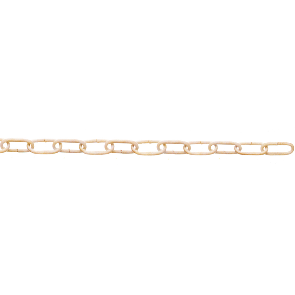 Catena ornamentale Ã˜ 2 mm. in acciaio bianco 30 mt.