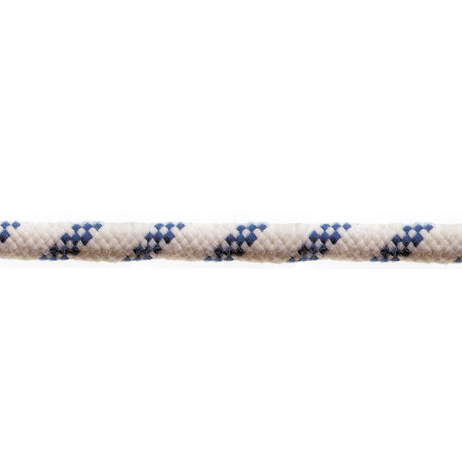 Corda in poliestere Ã˜ 12 mm. bianco/blu 40 mt.