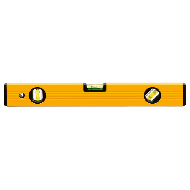 Livella tre bolle in metallo leggero 60 cm
