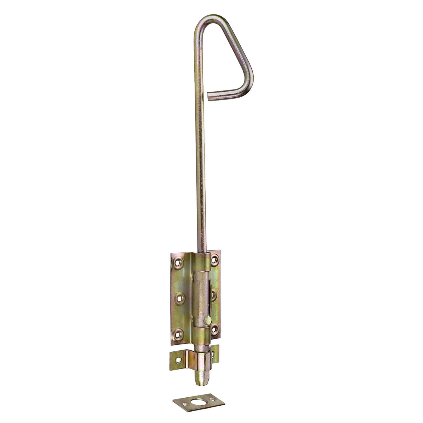 Catenaccio a tondino Ã˜ 16 mm, L. 400 mm. - zincato giallo