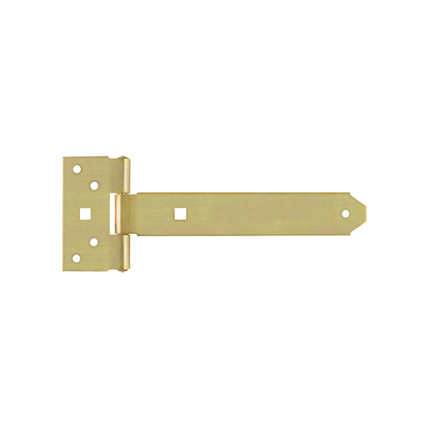 Bandella con cerniera, leggera 200 x 33 x 2,0 mm. - zincato giallo