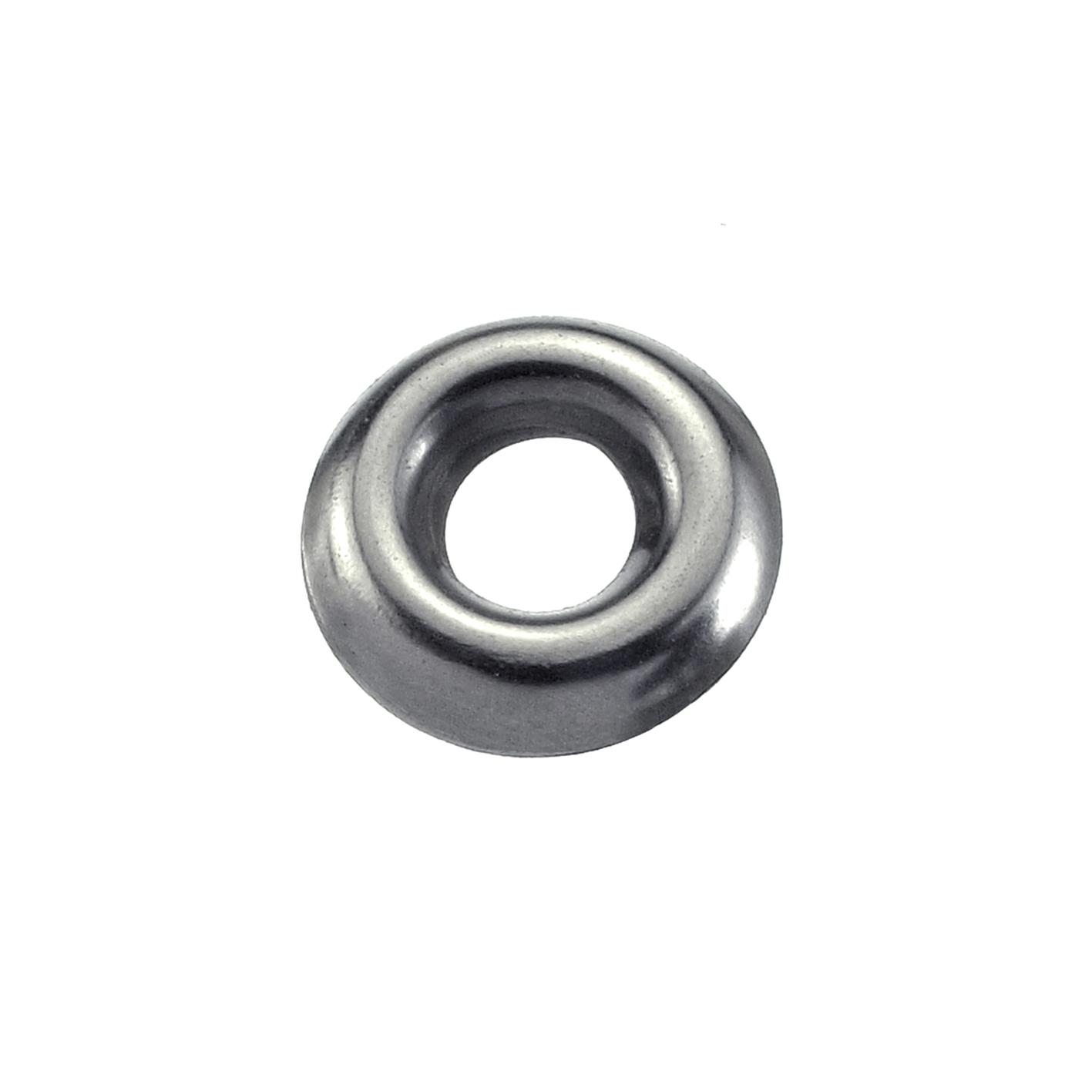 Orli sottovite Inox Ã˜ 11 x 4 mm. - 25 pz.