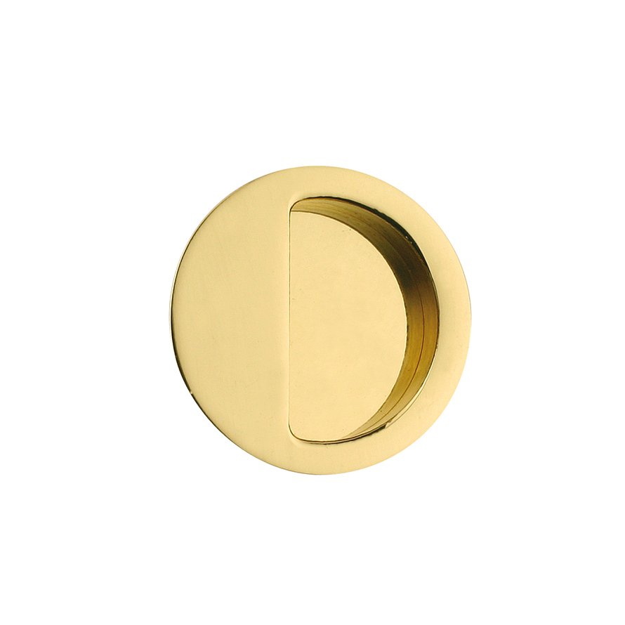 Nicchia tonda 6 pz. - ottone lucido