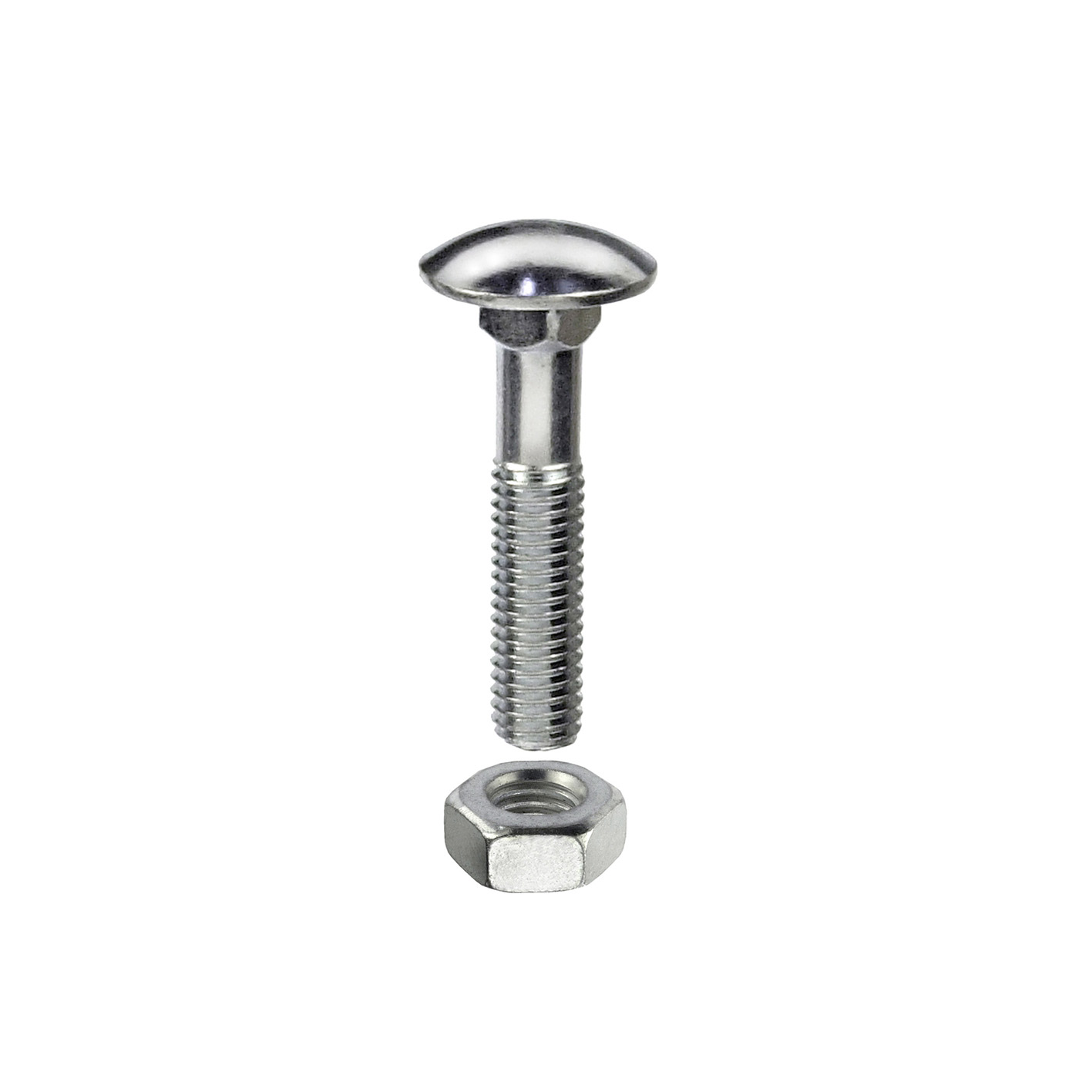 Viti testa cieca con quadro sottotesta M8 x 100 - 25 pz.