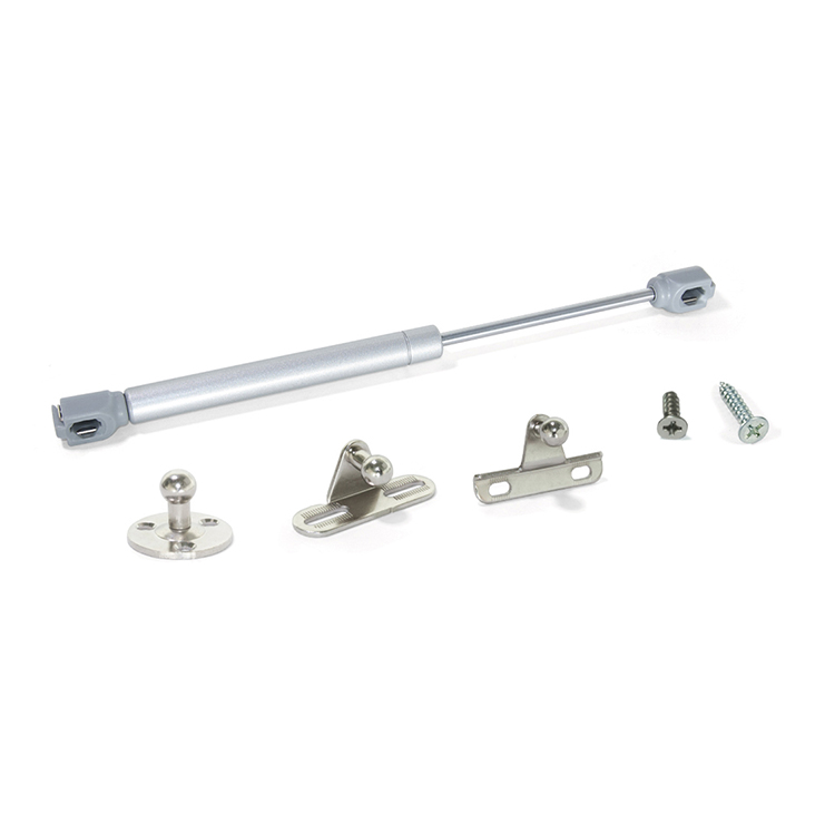 Braccetto a pistone a gas - 895 x 20 x 305 mm. - grigio alluminio
