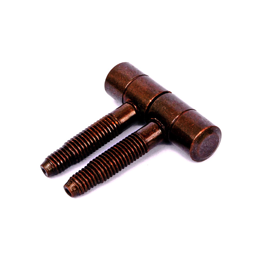 Cerniere per infissi "Anuba" in ferro bronzato Ã˜ 11 mm. 2 pz.