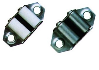 Image of GUIDACINGHIA VERTICALE RULLI FERRO ZINC.ART.1000/100 confezione da PEZZI 25