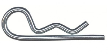 COPPIGLIE A MOLLA 3X61 ACC.ZINC. confezione da PEZZI 100