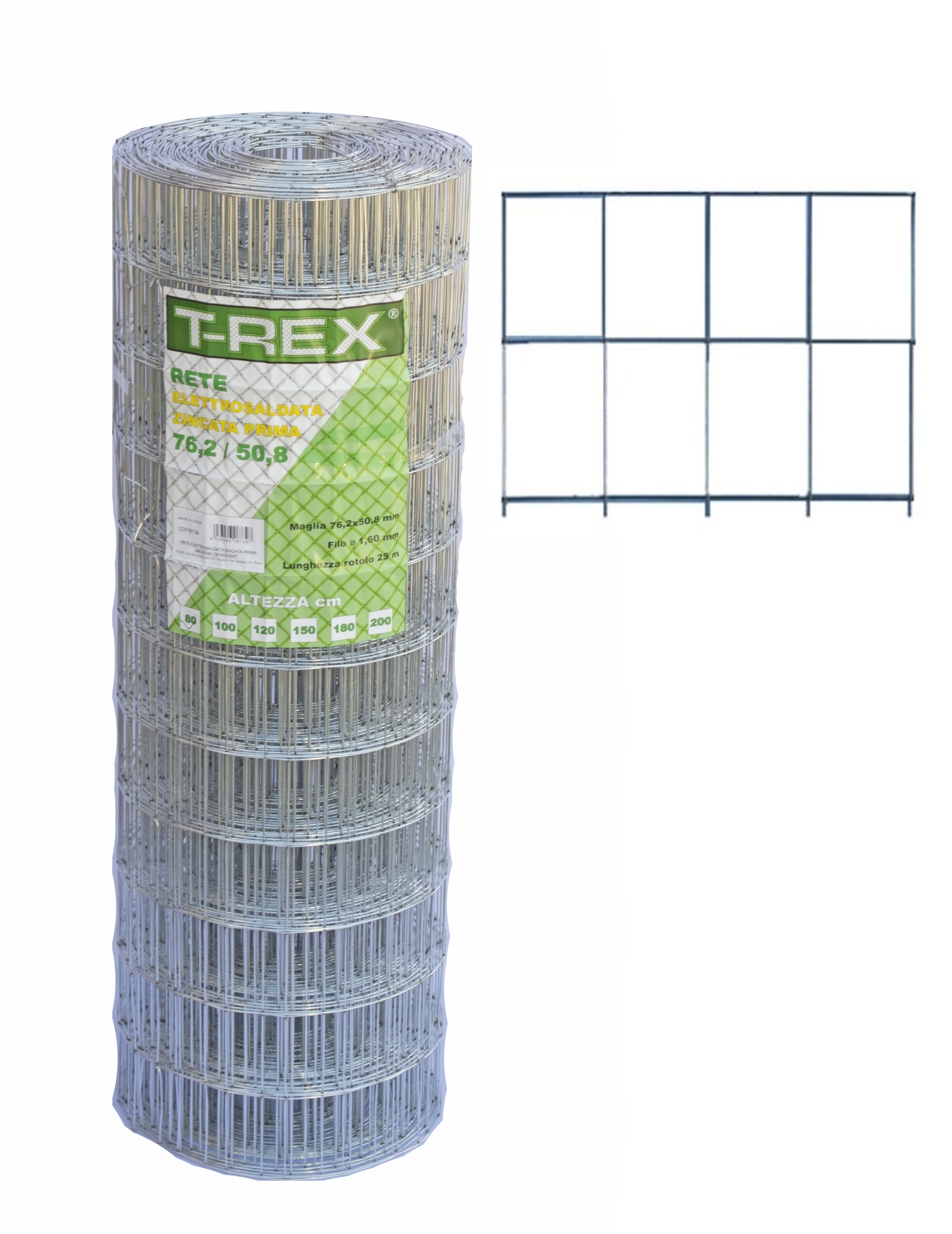 RETE ELETTROS.ZINC.75X50 H 200 ML.25 F.1,7