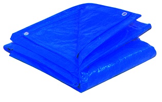 TELONE OCCHIELL. GR.115 NORMALE MT.4X7 AZZURRO