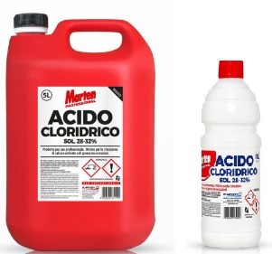 Image of ACIDO CLORIDRICO (MURIATICO) 32% LT.5