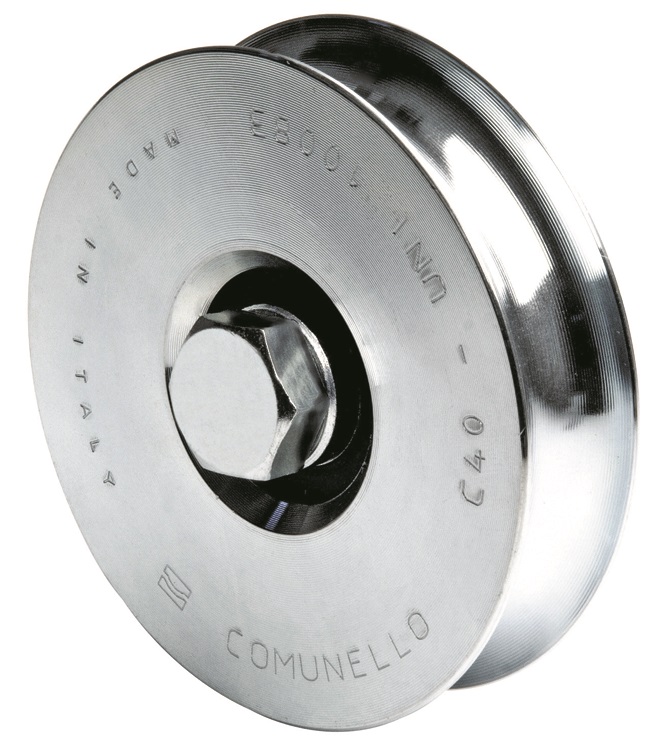 Image of COM ART.310 RUOTA GOLA SEMITONDA 1 CUSCINETTO MM. 60