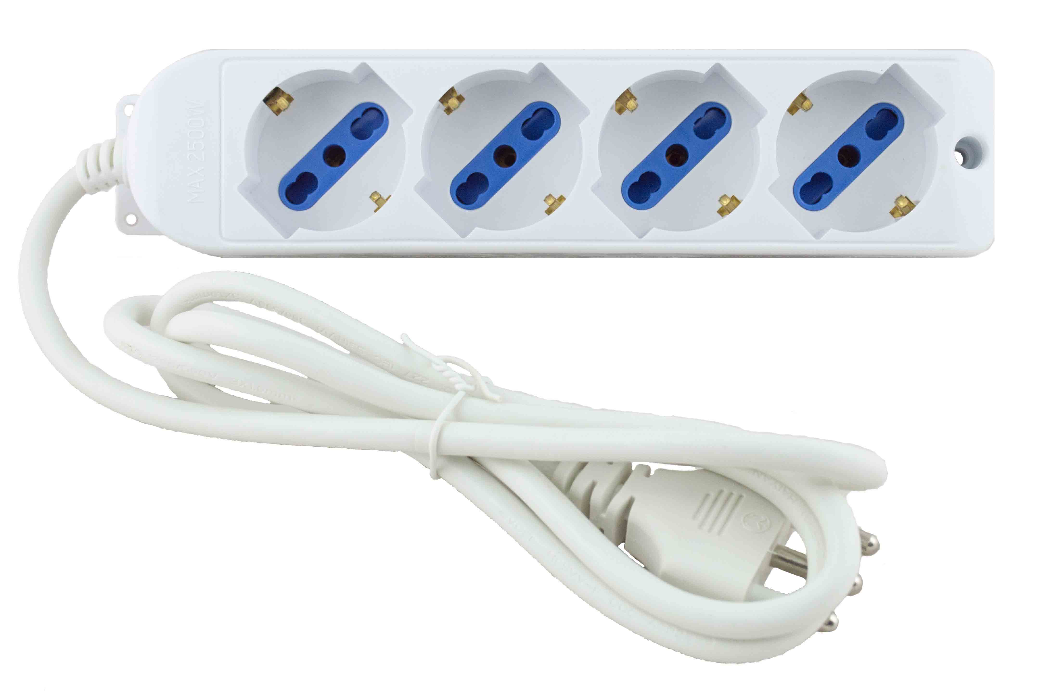 Image of SYNTESY MULTIPRESA 4 PR.BIP. SCHUKO