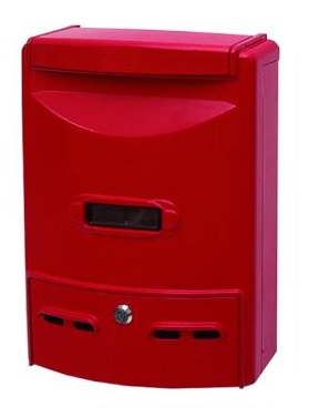CASSETTA POSTALE ALL. RIVISTE ROSSA CM.28X38X10