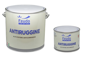 FEUDO ANTIRUGGINE SINTETICO ROSSO OSSIDOML.500
