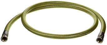 TUBO GAS INOX 1/2 F.F. MT.2 RIVEST. EN14800