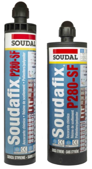 SOUDAL CART. CHIMICA SOUDAFIX P280-SF ML.400 ANCORANTE