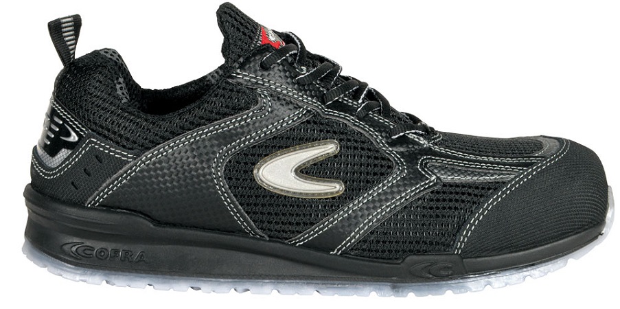SCARPE COFRA BASSE TELA NERA PETRI S1 PSRC N.42