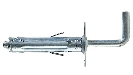TASSELLO ACCIAIO SBS 9/6 C/GANCIO LUNGOART.500416 confezione da PEZZI 50