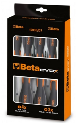 BETA ART.1203E/D7 GIRAVITI EVOX SET 7 PZPH/TAGLIO
