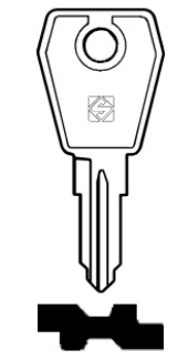 SILCA CHIAVE PORTA LF30R confezione da PEZZI 5