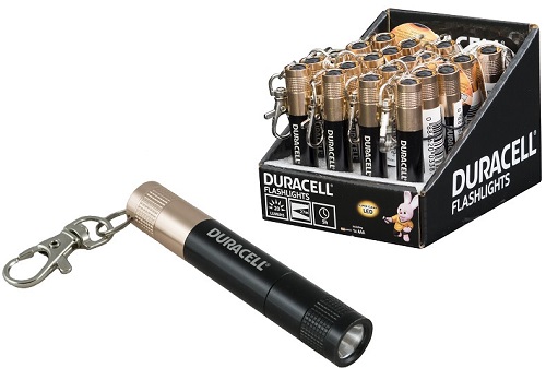 DURACELL TORCIA ALLUM. 1LED lm20 ESPO 20PZ KEY-3-T20