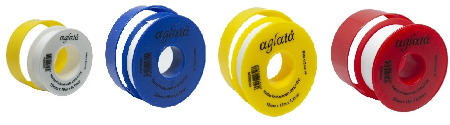 NASTRO TEFLON PROF. MM.19X15MT. SP.0.20 confezione da ROTOLI 5