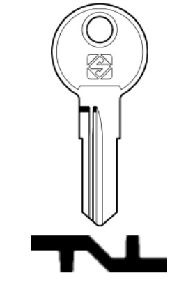 SILCA CHIAVE PORTA EU10R confezione da PEZZI 5