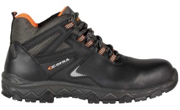 SCARPE COFRA ALTE PELLE NERA ASCENT S3 SRC N.45