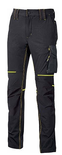 Image of UPOWER PANTALONE WORLD BLACK CARBON TG.M ESTIVO