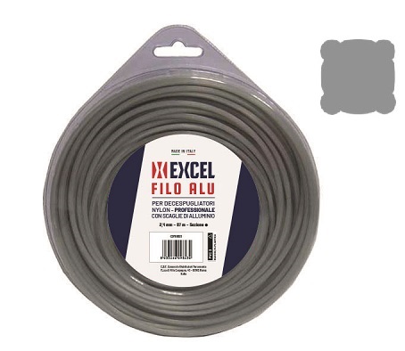 Image of FILO X DECESP. EXCEL PROF ALU QUADRO 2,7X 60 MT