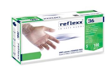 GUANTO VINILE TG.S USA &amp; GETTA confezione da PEZZI 100