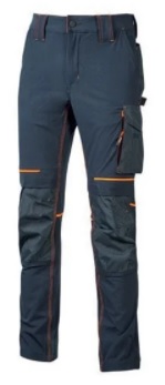 Image of UPOWER PANTALONE ATOM BLU ARANCIO TG. SINVERNALE