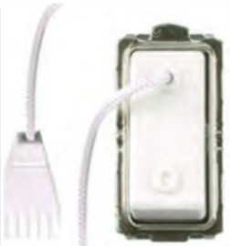 ELET: PULSANTE UNIPOLARE C/CORDA 16A SERIE VENUS (MAGIC)