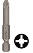 Image of LTI INSERTO A CROCE POZIDRIV 1/4 MM.50PZ3 confezione da PEZZI 5 cod009