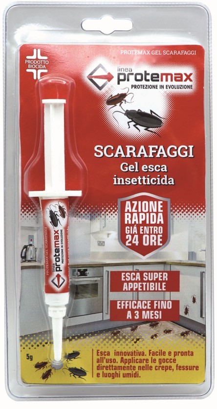 PROTEMAX INSETTICIDA SCARAFAGGI ESCA GELSIRINGA 7 GR BLS 1