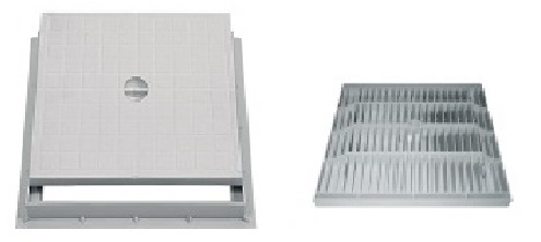 CHIUSINO C/TELAIO CM.55X55 CARRABILE