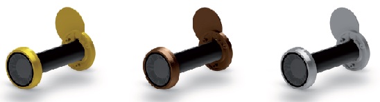 SECUREMME SPIONCINO 016 IN ABS MM.16 BRONZATO