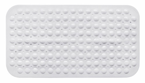 TAPPETO VASCA XTRA' GOMMA BIANCO CM.70X38