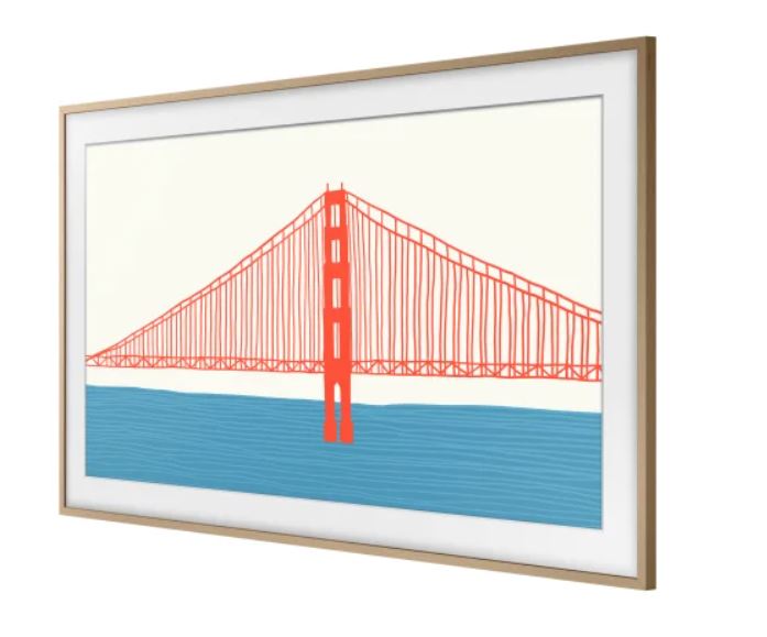 Samsung VG-SCFA85TK: Cornice in Teak per The Frame 85"