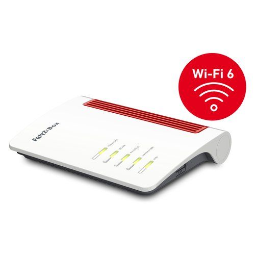 Fritz! Modem router 7530AX Modem router Avm 20002944 FRITZ!BOX 7530 Ax White e Red 4023125029448