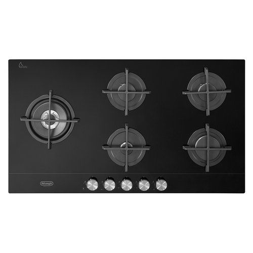 De Longhi Piano cottura gas Nsl590DNcm Piano cottura gas De Longhi LIFE Nsl 590D Ncm Black 8024651211549