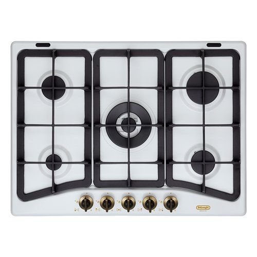 De Longhi Piano cottura gas Bf57Pro Piano cottura gas De Longhi COUNTRY Bf 57 Pro Bianco 8024651212300