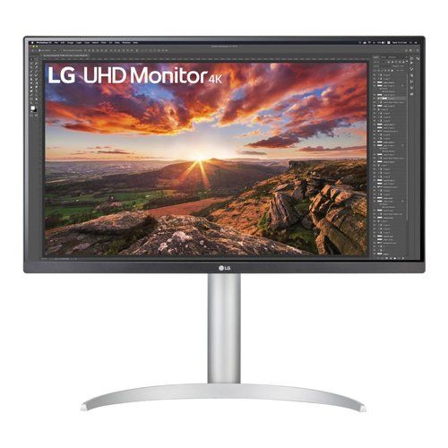 Lg Monitor PivotUHD Monitor Lg 27UP85NP W BEU SERIE UP85NP Pivot UHD Silver e White 8806084028198