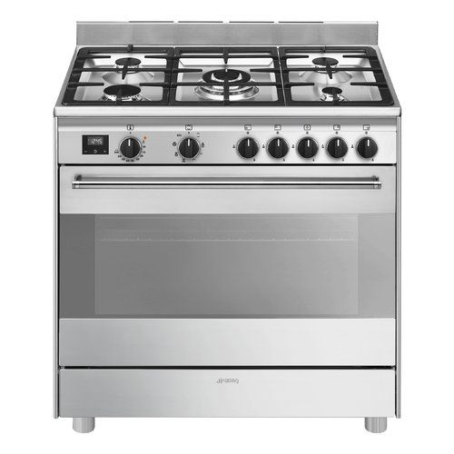 Smeg Cucina gas BG91X2 Cucina gas Smeg BG91X2 CONCERTO Stainless steel 8017709316709