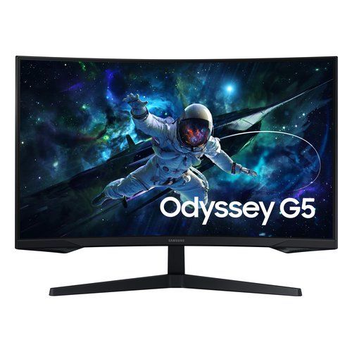 Samsung Monitor QHDCurvo Monitor Samsung LS32CG552EUXEN ODYSSEY G5 QHD Curvo Black 8806095...