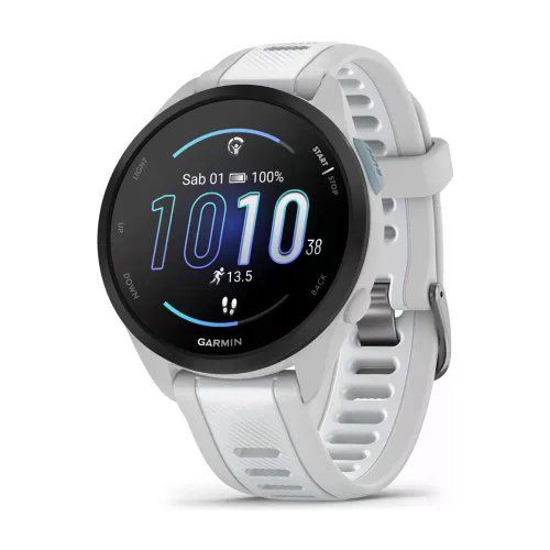 Garmin 010-02863-21 Forerunner 165 Smartwatch GPS AMOLED 1.2'' 43mm Cardiofrequenzimetro Multisport 4 GB colore Grigio